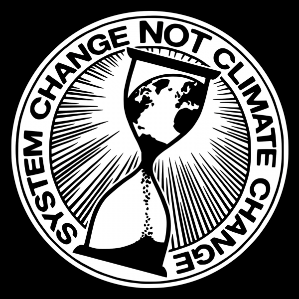 system change not climate change Sticker-Pack 100 Stück